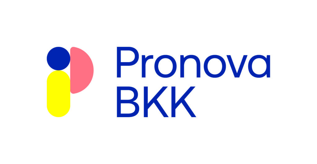 Mutiges Design, aktive lebhafte Farben und eine neue Schrift: Mit ihrer neuen Wort-Bild-Marke hebt sich die Pronova BKK von anderen Krankenkassen ab. Bildrechte: Pronova BKK